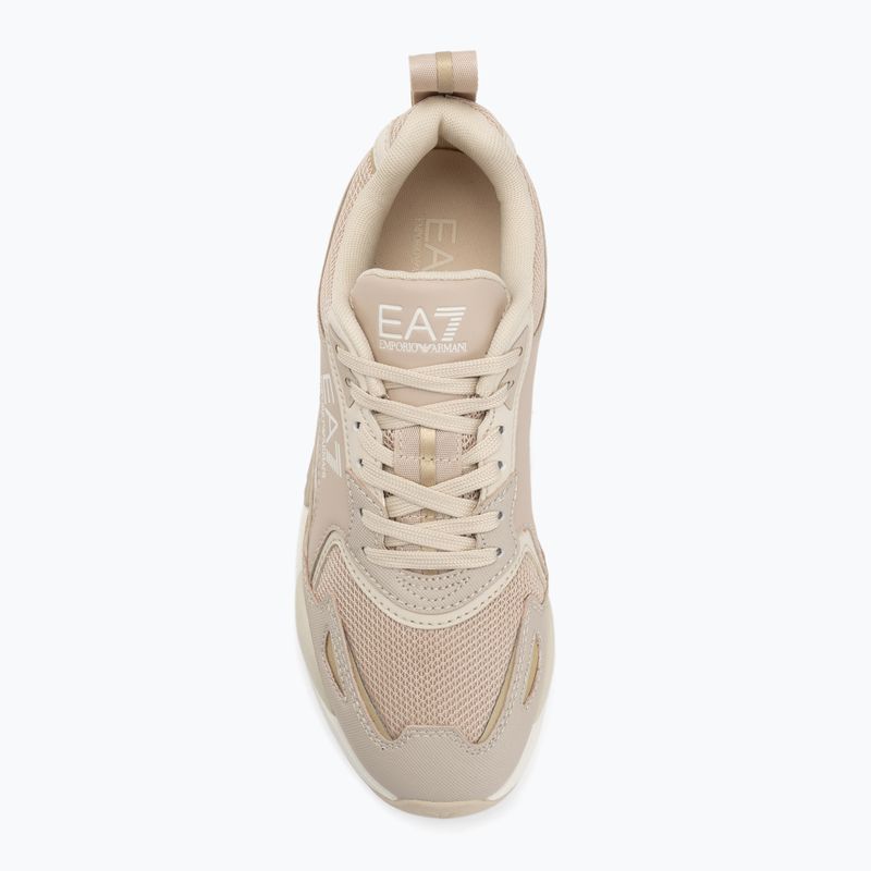 Shoes EA7 Emporio Armani Ace Runner New cement / almond milk / light gold 5