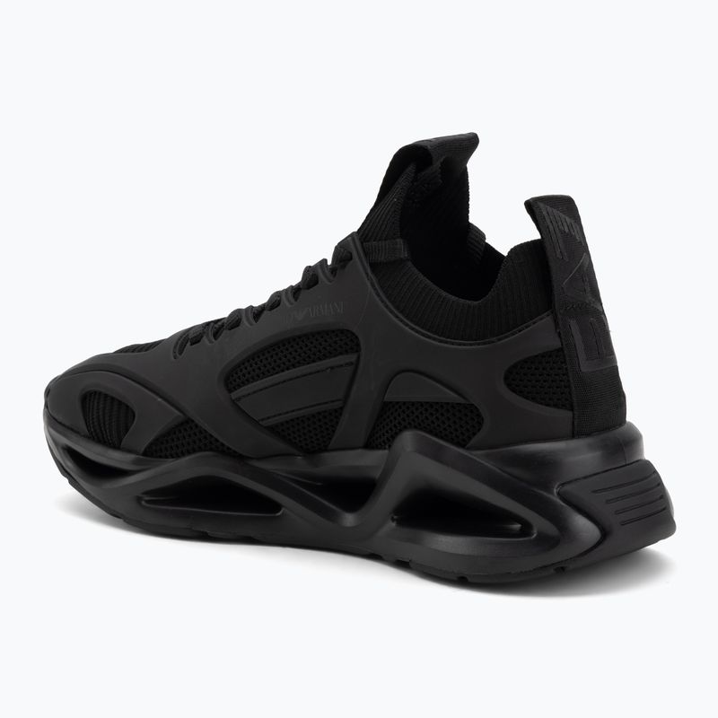 Shoes EA7 Emporio Armani Infinity Cage triple black 3