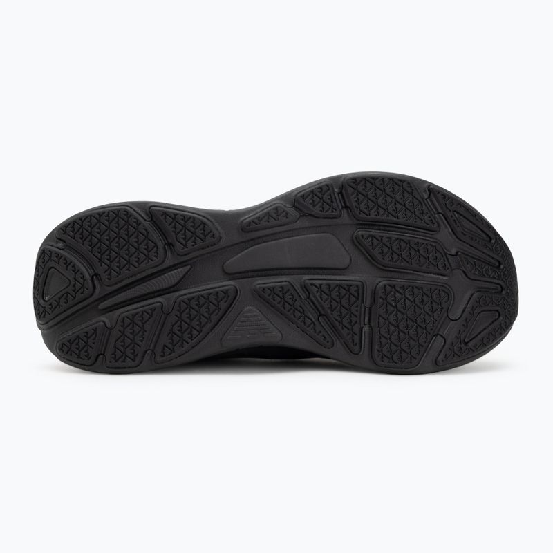 Shoes EA7 Emporio Armani Wave Cracking full black / silver 4