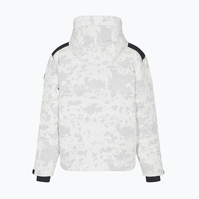 Men's ski jacket EA7 Emporio Armani Ski Cortina Down fancy white 2