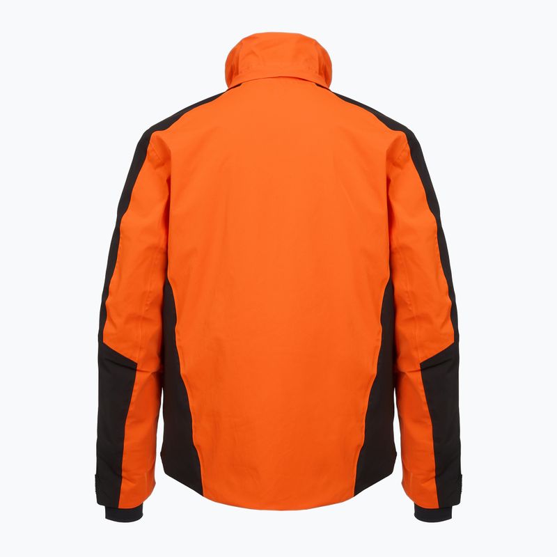 Men's ski jacket EA7 Emporio Armani Ski Kitzbuhel Protectum7 Graphic flame 7