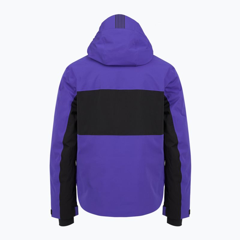 Men's ski jacket EA7 Emporio Armani Ski Kitzbuhel Protectum7 Colorblock clematis blue 2