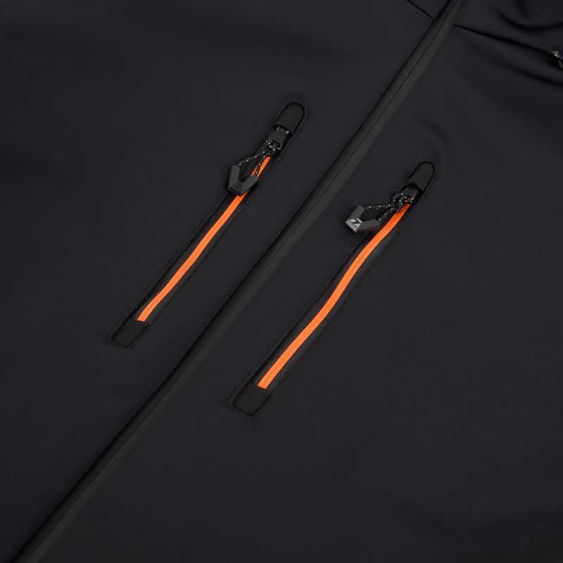 Men's ski jacket EA7 Emporio Armani Ski Kitzbuhel Softshell black 3