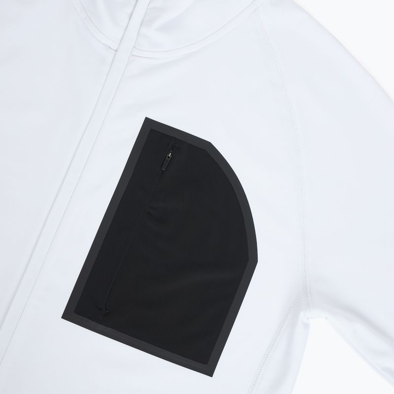 Men's sweatshirt EA7 Emporio Armani Ski Cortina Powerstretch Fz white 4