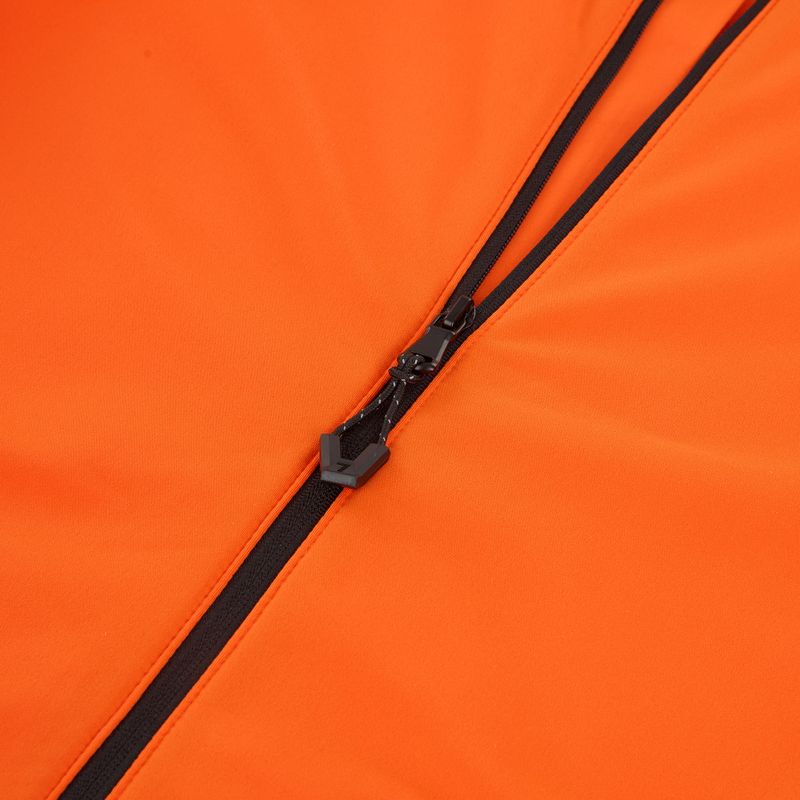 Men's sweatshirt EA7 Emporio Armani Ski Kitzbuhel Power Stretch Colorblock T-Top Fz flame 3