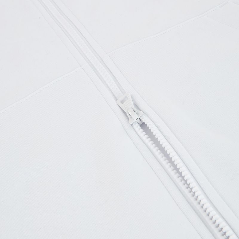 Men's sweatshirt Emporio Armani EA7 Train Logo Series Extended Logo Hoodie Fz white / black 6