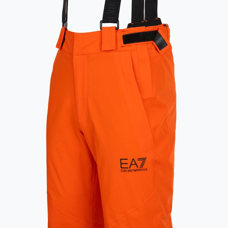 Men's ski trousers EA7 Emporio Armani Ski Kitzbuhel Protectum7 flame 5