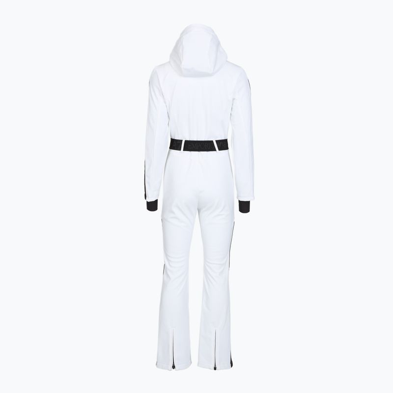 Women's ski suit EA7 Emporio Armani Ski Kitzbuhel Softshell white 2
