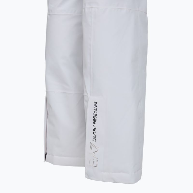 Women's ski trousers EA7 Emporio Armani Ski Cortina Toray white 5