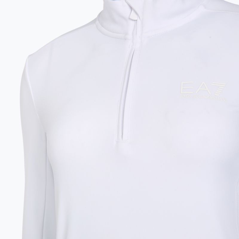 Women's sweatshirt EA7 Emporio Armani Ski Kitzbuhel Powerstretch T-Top Hz white 3