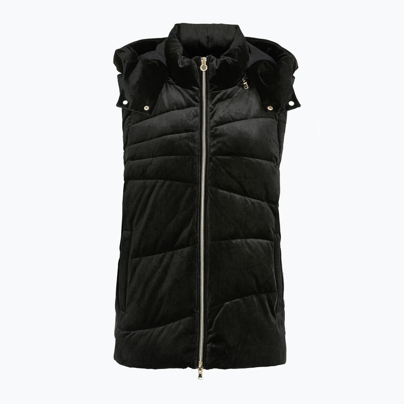 Women's jacket EA7 Train Athletic Velour Extra Padded black 5