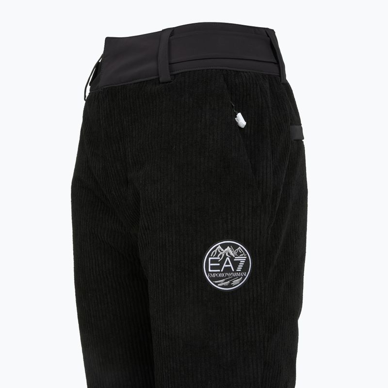 Women's ski trousers EA7 Emporio Armani Ski St. Moritz Fashion black 3