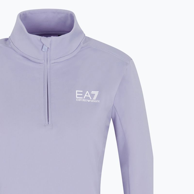 Women's sweatshirt EA7 Emporio Armani Ski Kitzbuhel Powerstretch T-Top Hz sweet lavender 3
