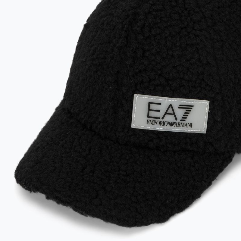 Women's baseball cap EA7 Emporio Armani Train Contemporary black 3