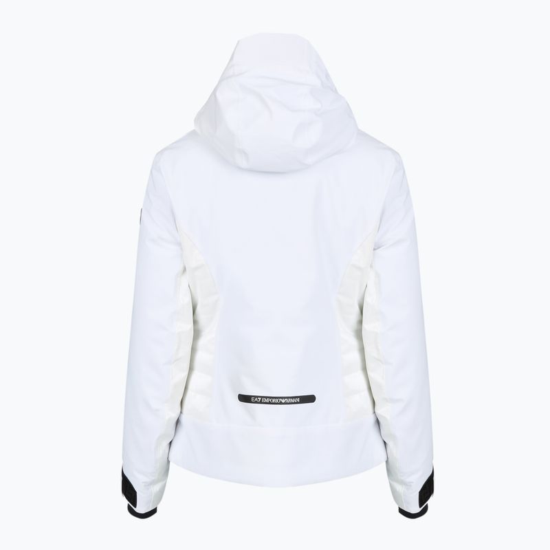 Women's ski jacket EA7 Emporio Armani Ski Cortina Toray Fashion white 2