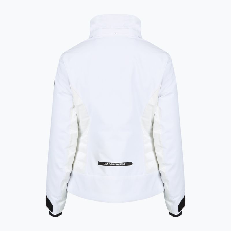 Women's ski jacket EA7 Emporio Armani Ski Cortina Toray Fashion white 8