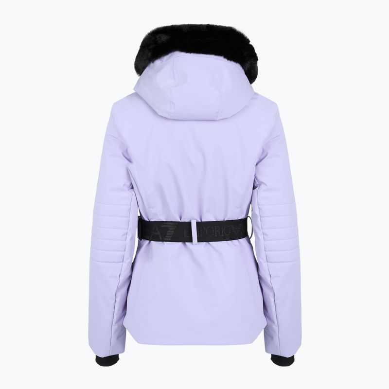 Women's ski jacket EA7 Emporio Armani Ski Kitzbuhel Protectum7 sweet lavender 2