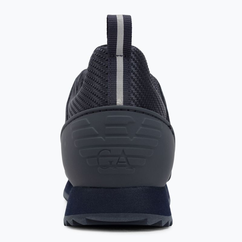 Shoes EA7 Emporio Armani Black & White Carbon triple sky captain / silver 6