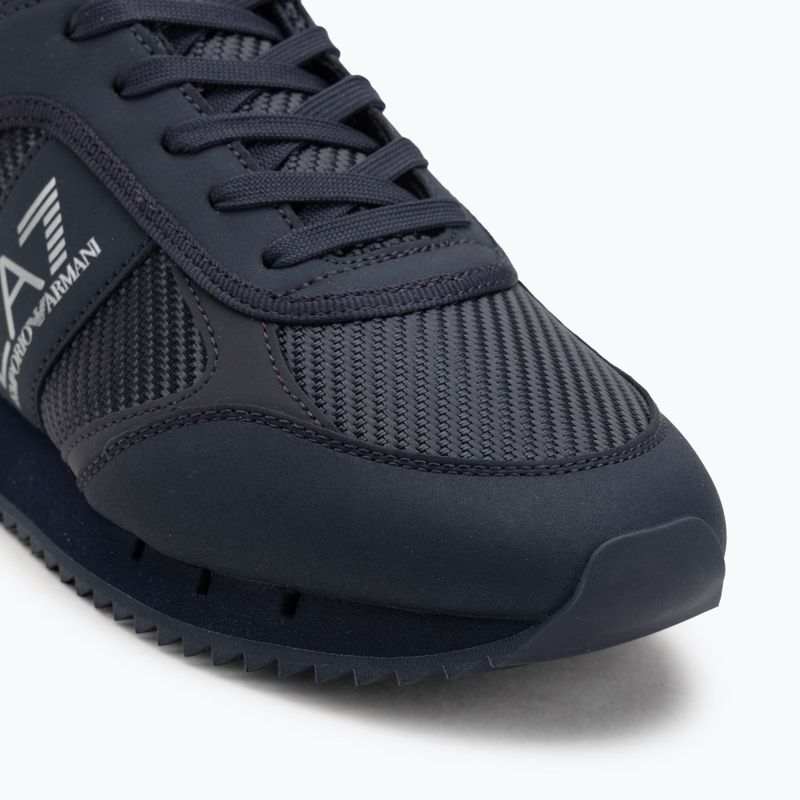 Shoes EA7 Emporio Armani Black & White Carbon triple sky captain / silver 7