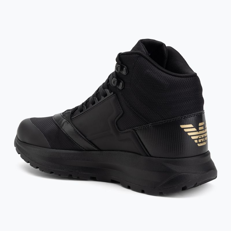Shoes EA7 Emporio Armani Ice Altura full black / gold 3