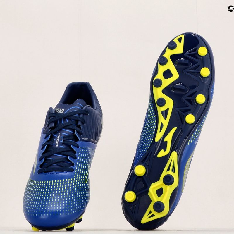 Joma men's football boots Xpander FG royal/green fluor 11