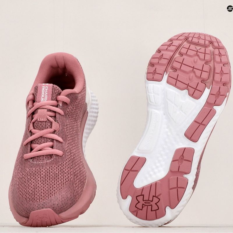 Under Armour women's running shoes W Charged Rogue 3 Knit pink 3026147 17