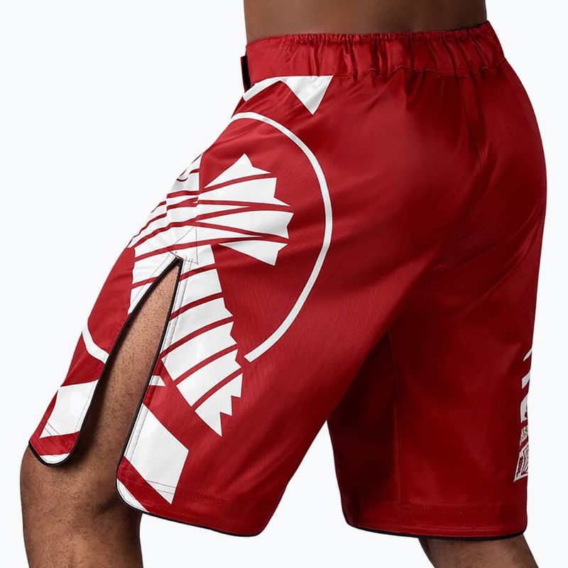 Hayabusa Icon Fight red ICFS boxer shorts 4