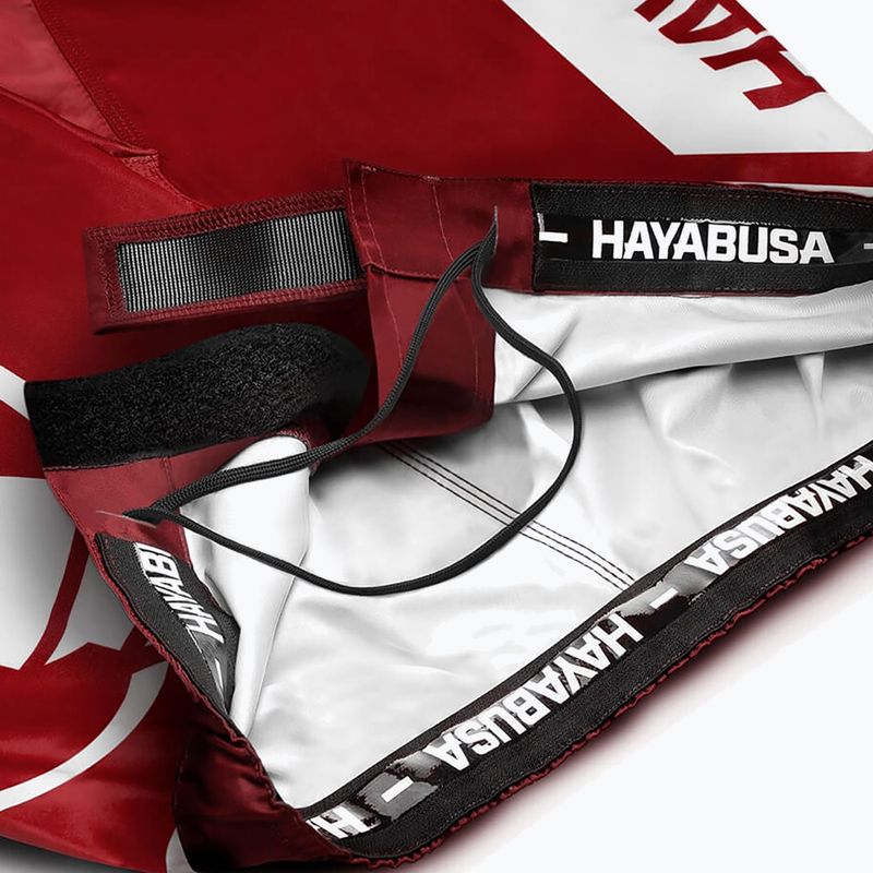 Hayabusa Icon Fight red ICFS boxer shorts 6