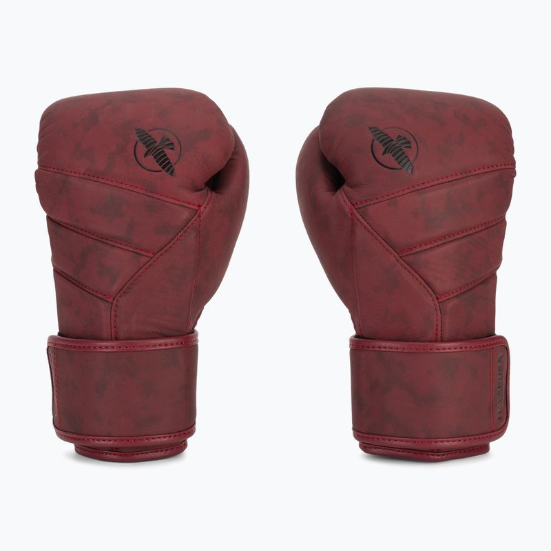 Hayabusa T3 LX crimson boxing gloves 2