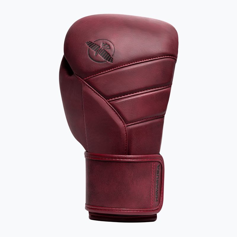 Hayabusa T3 LX crimson boxing gloves 2