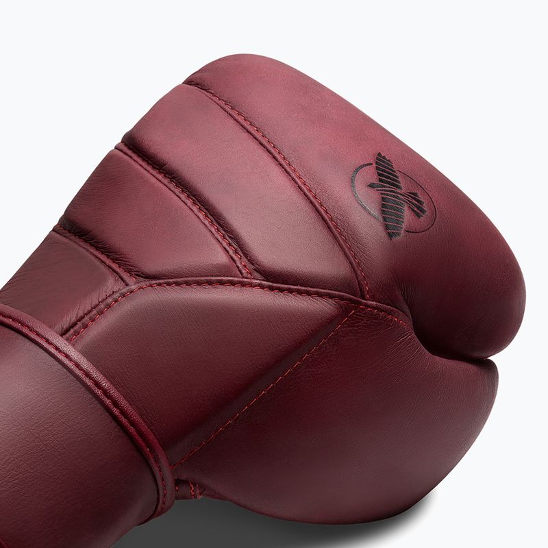 Hayabusa T3 LX crimson boxing gloves 5