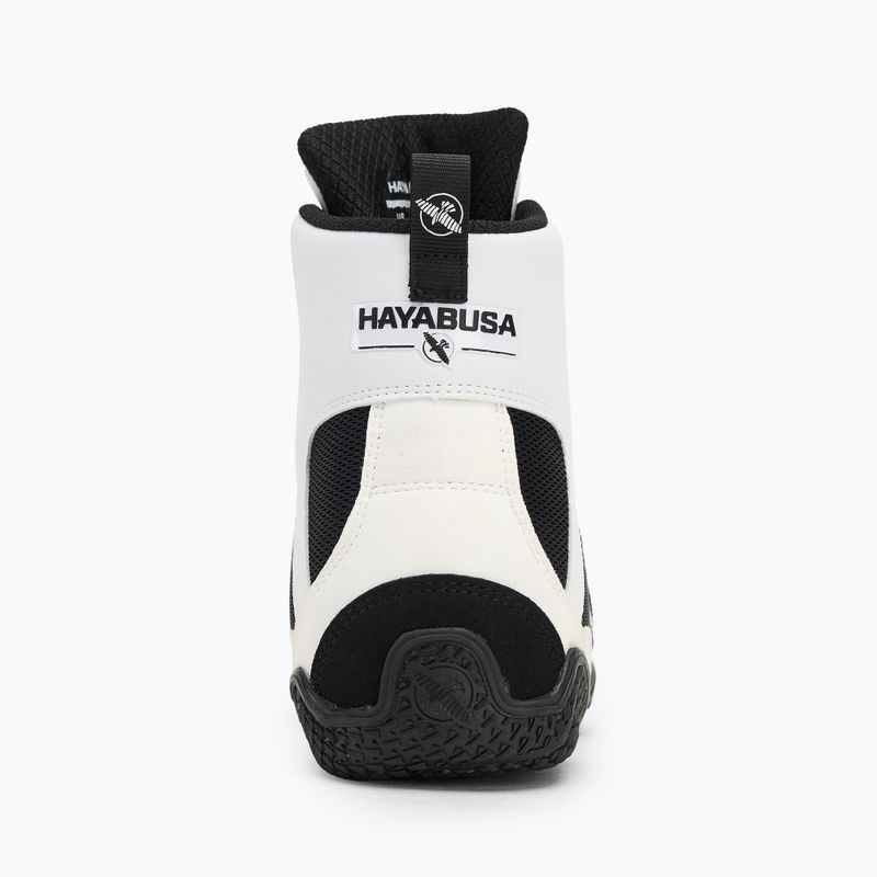 Hayabusa Pro Boxing men's boxing shoes black white 6