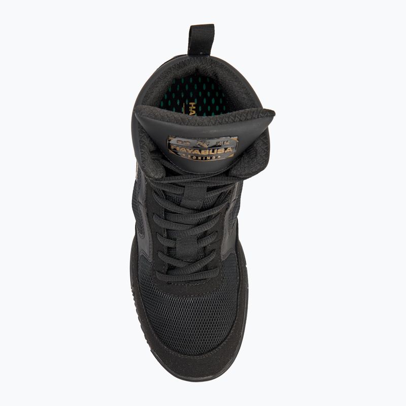 Hayabusa Pro Boxing men's boxing shoes black 5