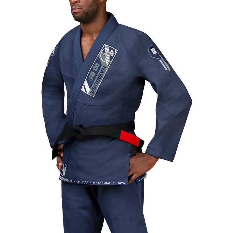 GI for Brazilian jiu-jitsu Hayabusa Ascend Lightweight navy blue PLWJJG