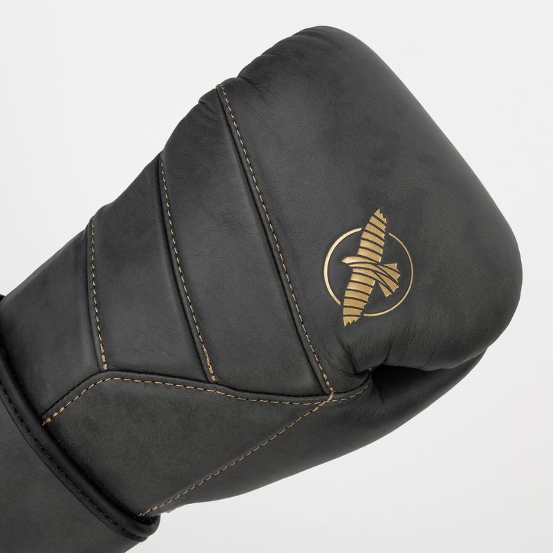 Hayabusa T3 LX Vintage black/gold boxing gloves 5