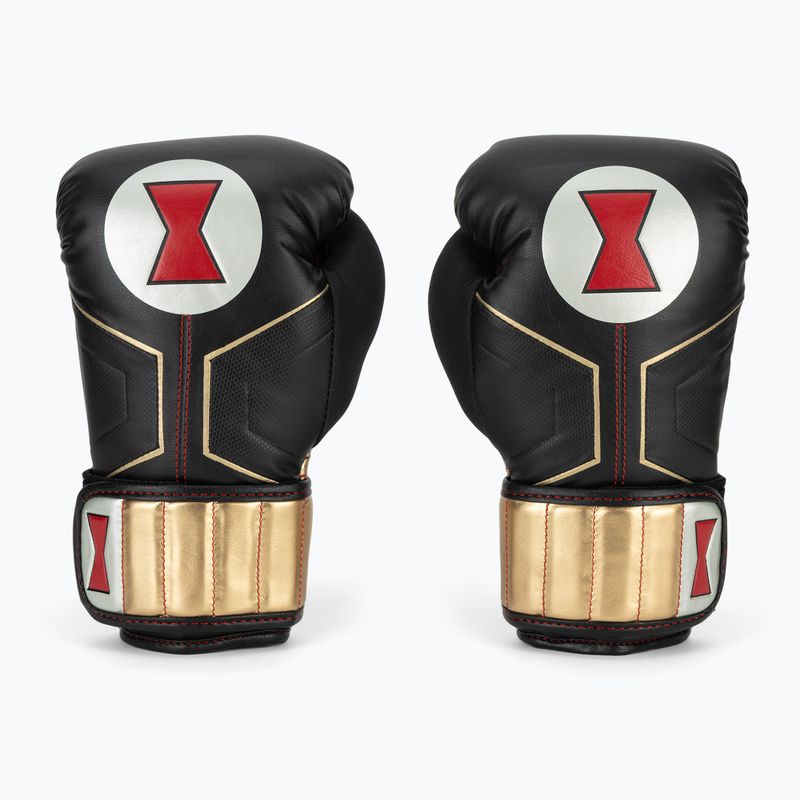 Hayabusa Marvel's Black Widow black/red boxing gloves 2
