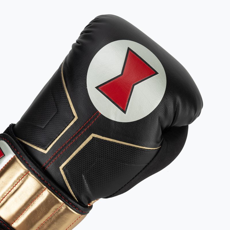Hayabusa Marvel's Black Widow black/red boxing gloves 5