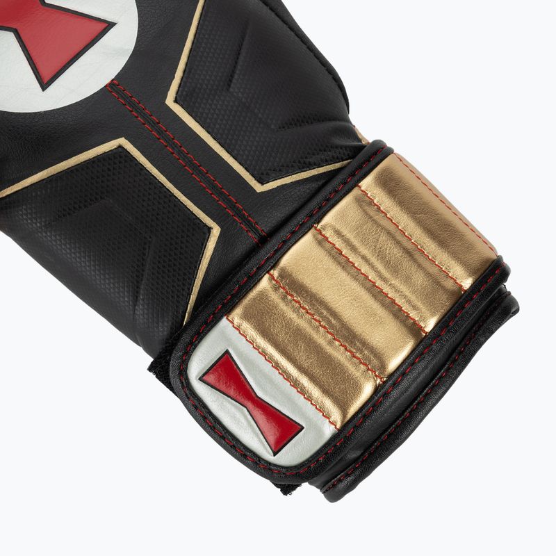 Hayabusa Marvel's Black Widow black/red boxing gloves 6