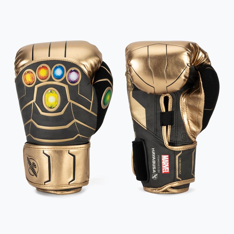 Hayabusa boxing gloves Marvel's Thanos gold/black 2