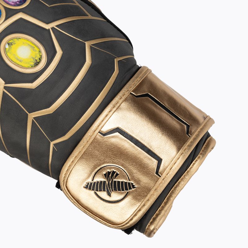 Hayabusa boxing gloves Marvel's Thanos gold/black 7