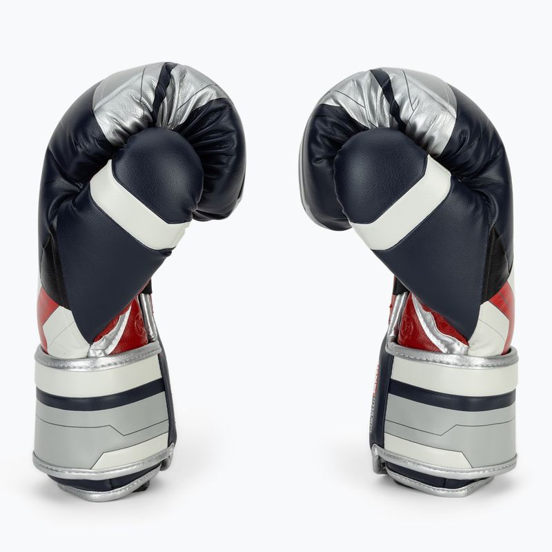 Hayabusa boxing gloves Marvel's Captain America silver/blue 4