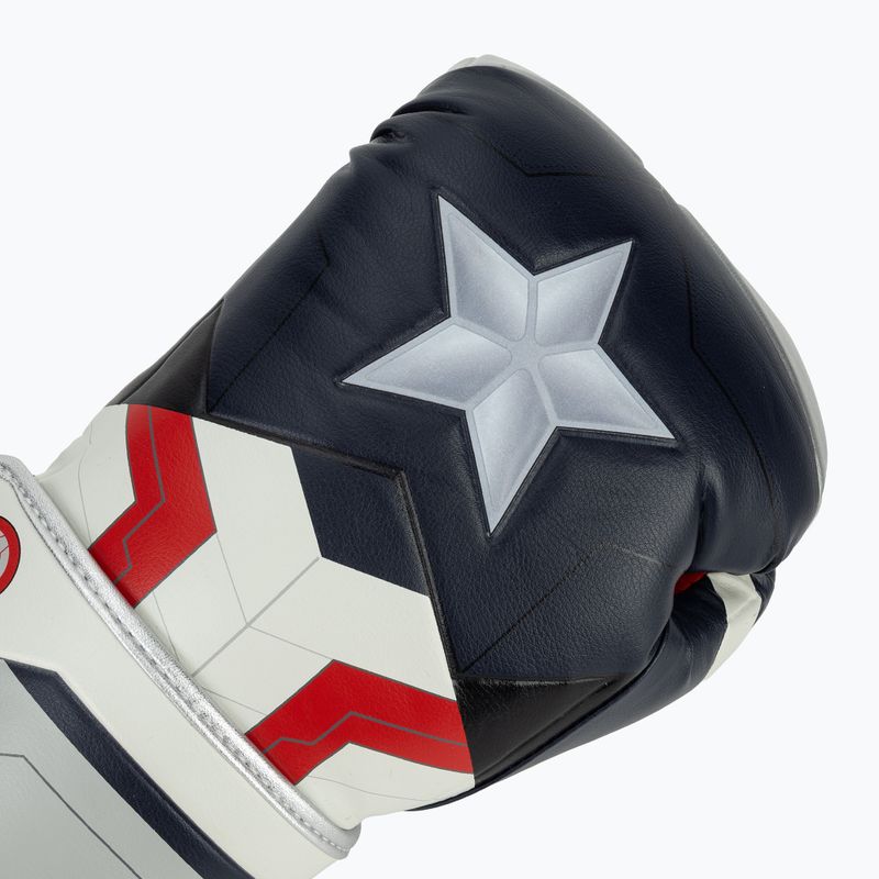 Hayabusa boxing gloves Marvel's Captain America silver/blue 5