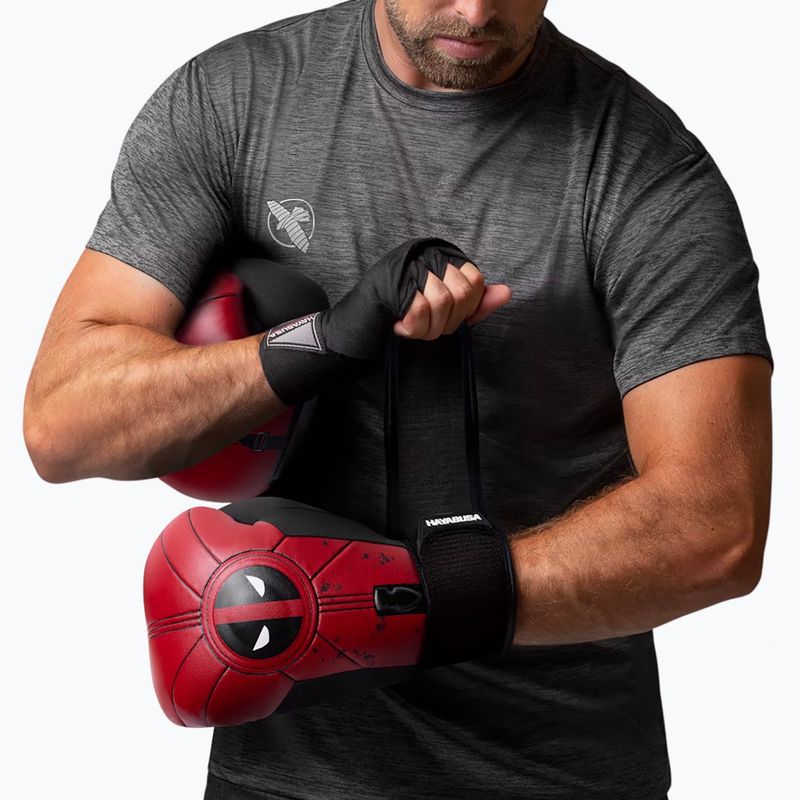 Hayabusa Deadpool red/black boxing gloves 4