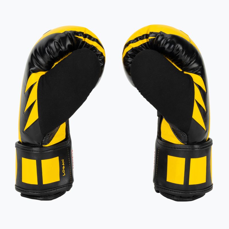 Hayabusa Marvel's Wolverine yellow/black boxing gloves 4