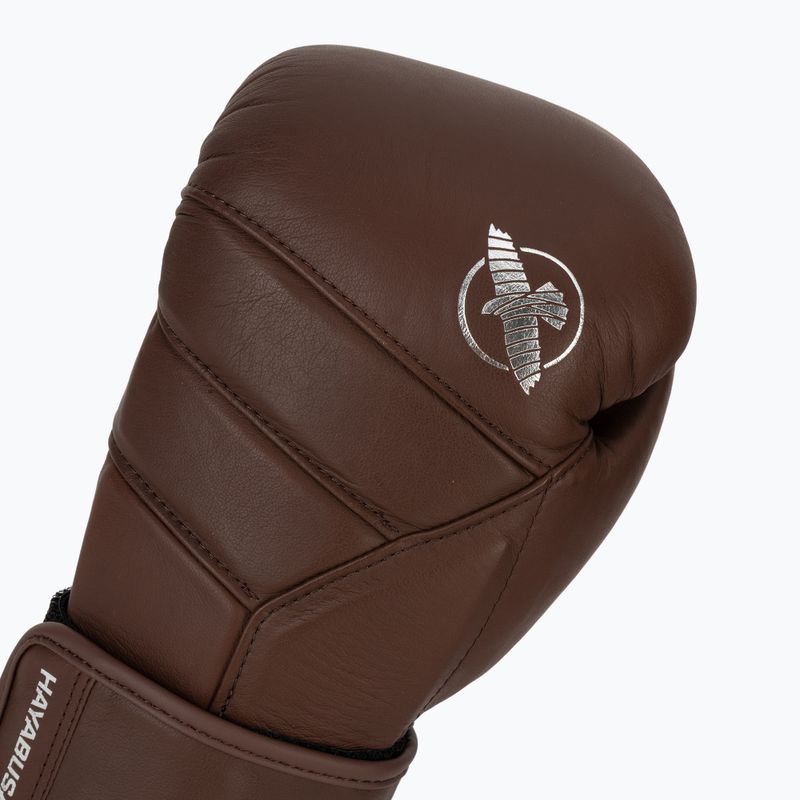 Hayabusa T3 Kanpeki walnut brown boxing gloves 5