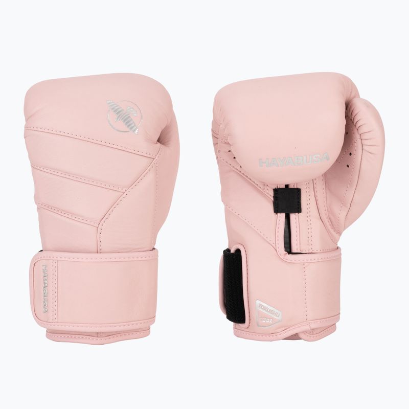 Hayabusa T3 Kanpeki blossom pink boxing gloves