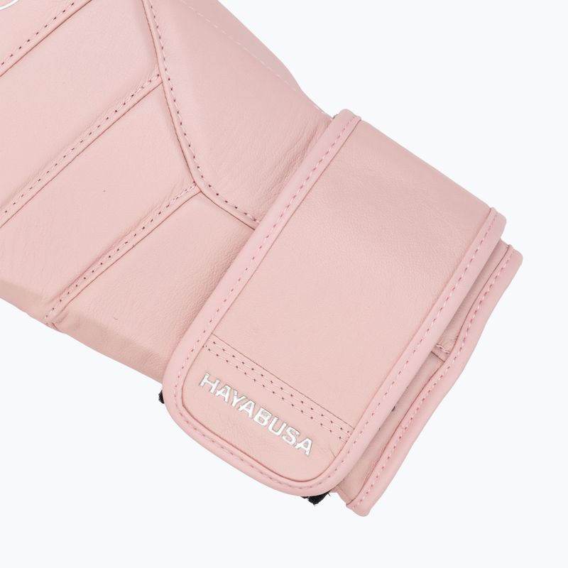 Hayabusa T3 Kanpeki blossom pink boxing gloves 6