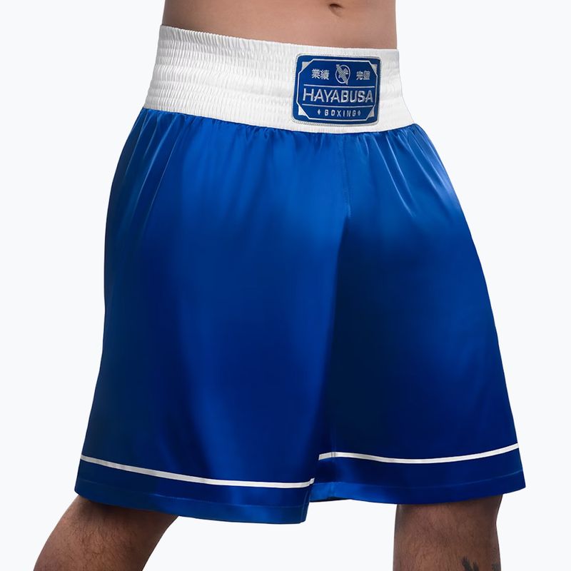 Hayabusa Pro Boxing training shorts blue 2