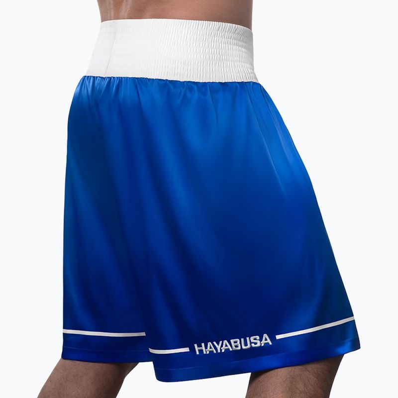 Hayabusa Pro Boxing training shorts blue 3