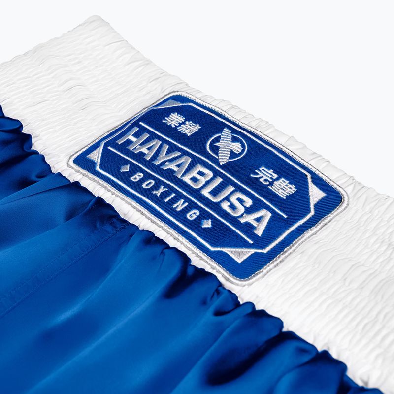Hayabusa Pro Boxing training shorts blue 5